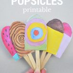 Paper Popsicles – For Imaginative Play – Be A Fun Mum   Free Printable Popsicle Template