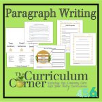 Paragraph Writing   The Curriculum Corner 4 5 6   6Th Grade Writing Worksheets Printable Free