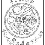 Passover Seder Plate Coloring Page Passover Coloring Page | Holy Day   Free Printable Messianic Haggadah