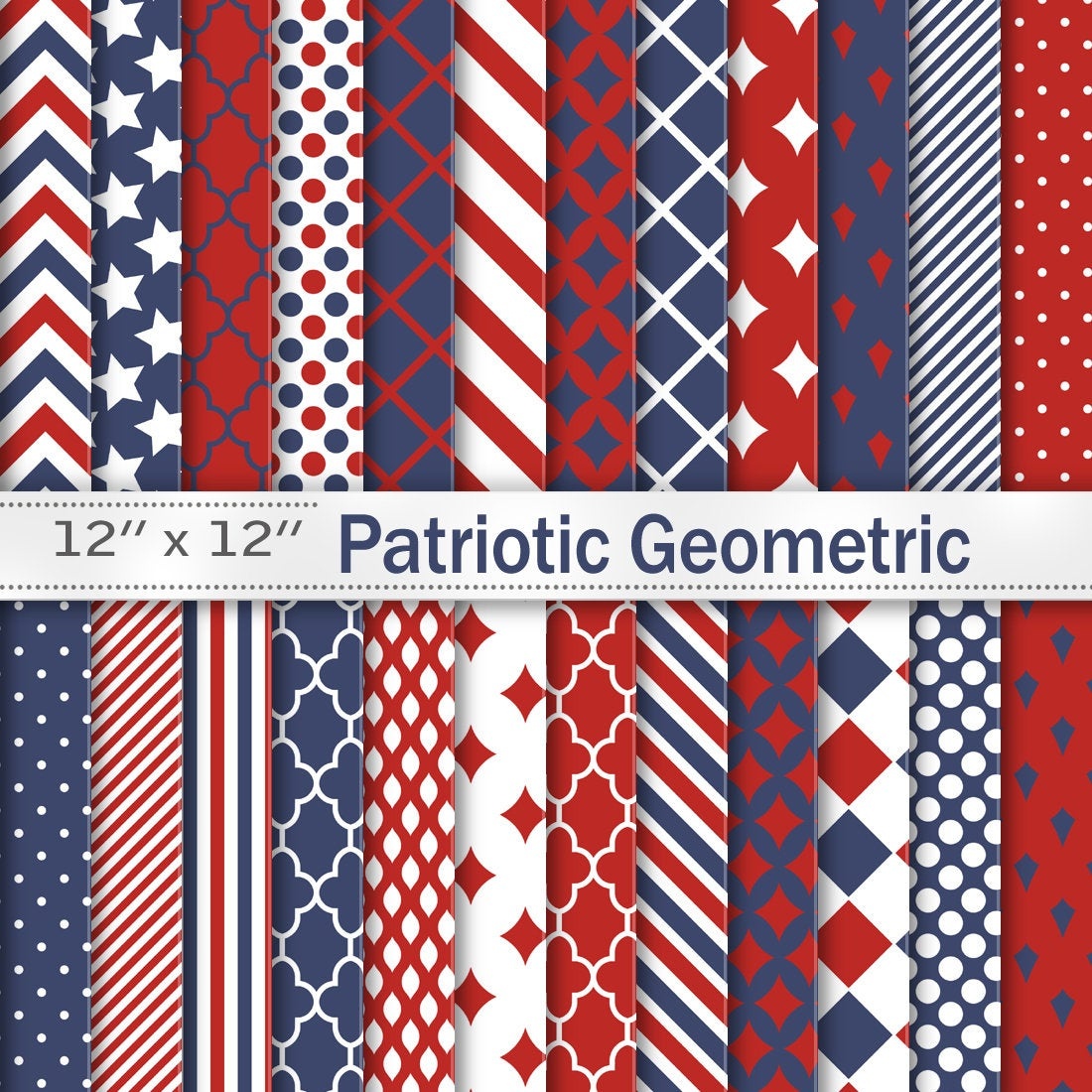 Free Printable Patriotic Scrapbook Paper Free Printable