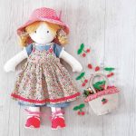 Pattern: Printable Rag Doll Sewing Pattern | Sewing | Doll Sewing   Free Printable Cloth Doll Sewing Patterns