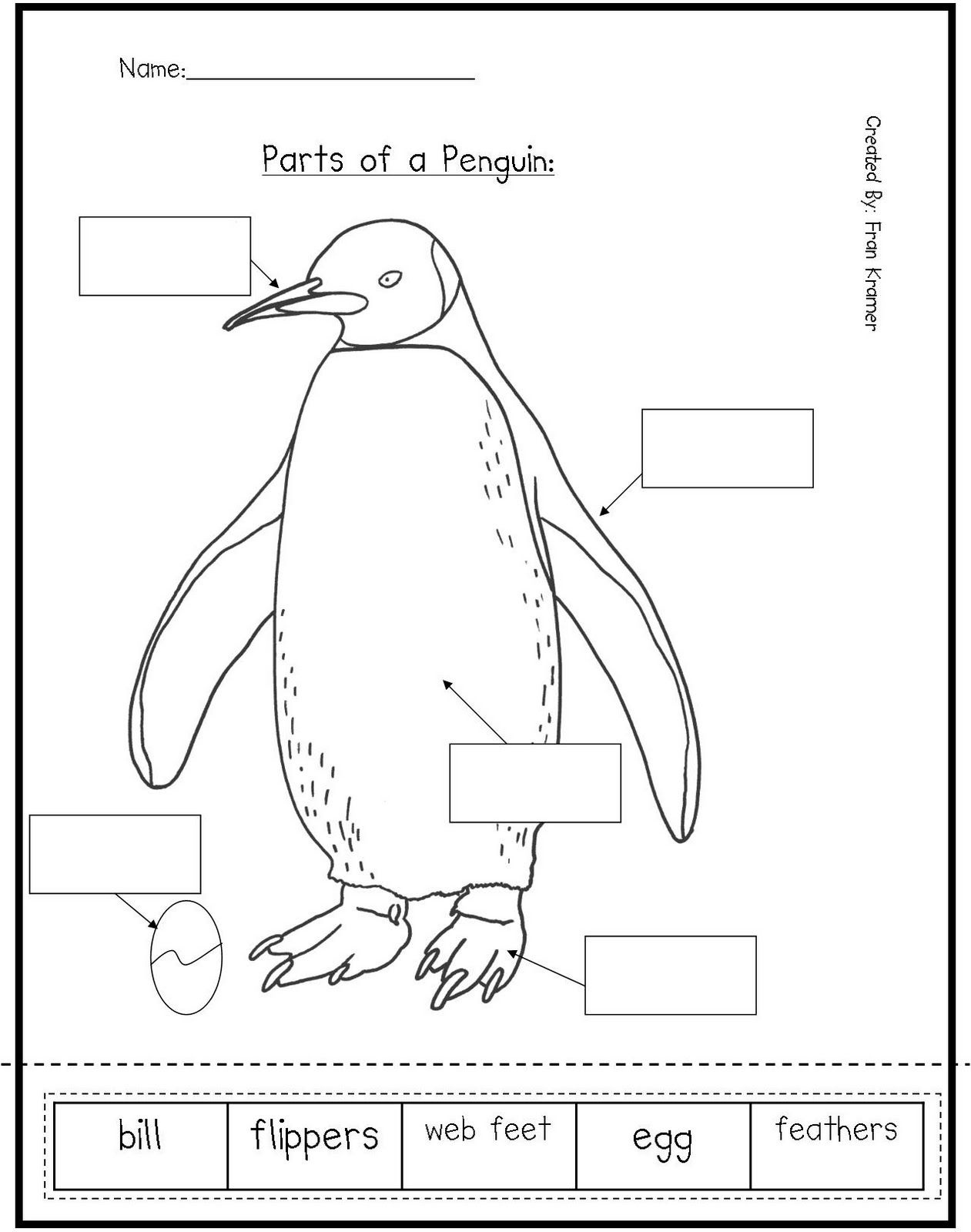 Penguin Worksheets For Preschool | Here Are Some Penguin Activities - Free Printable Penguin Books