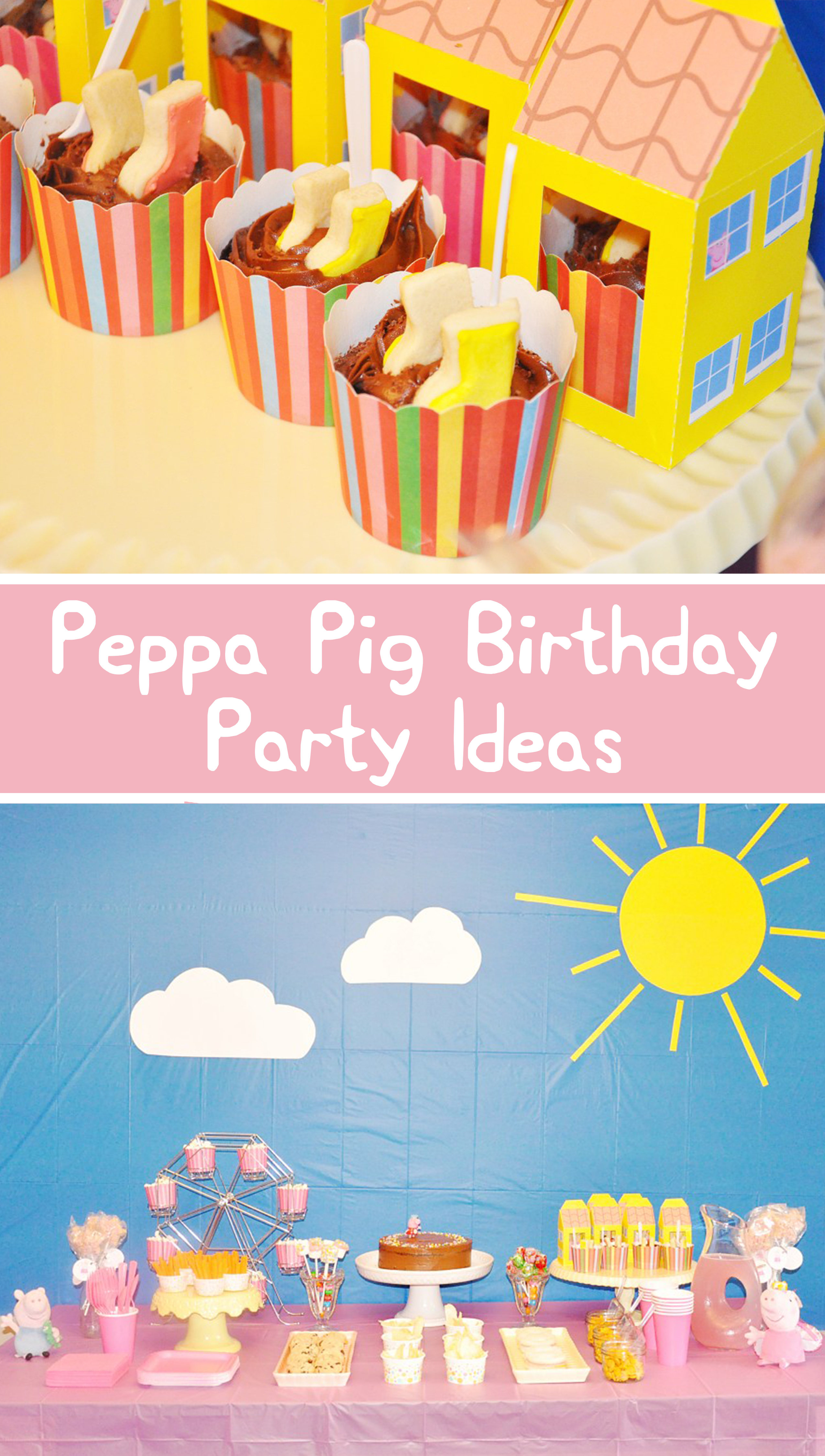 Peppa Pig Birthday Party! (Simple Diy Ideas &amp;amp; Free Printables - Peppa Pig Birthday Banner Printable Free