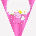 Peppa Pig Fairy: Invitations And Free Party Printables.   Could Use   Peppa Pig Birthday Banner Printable Free