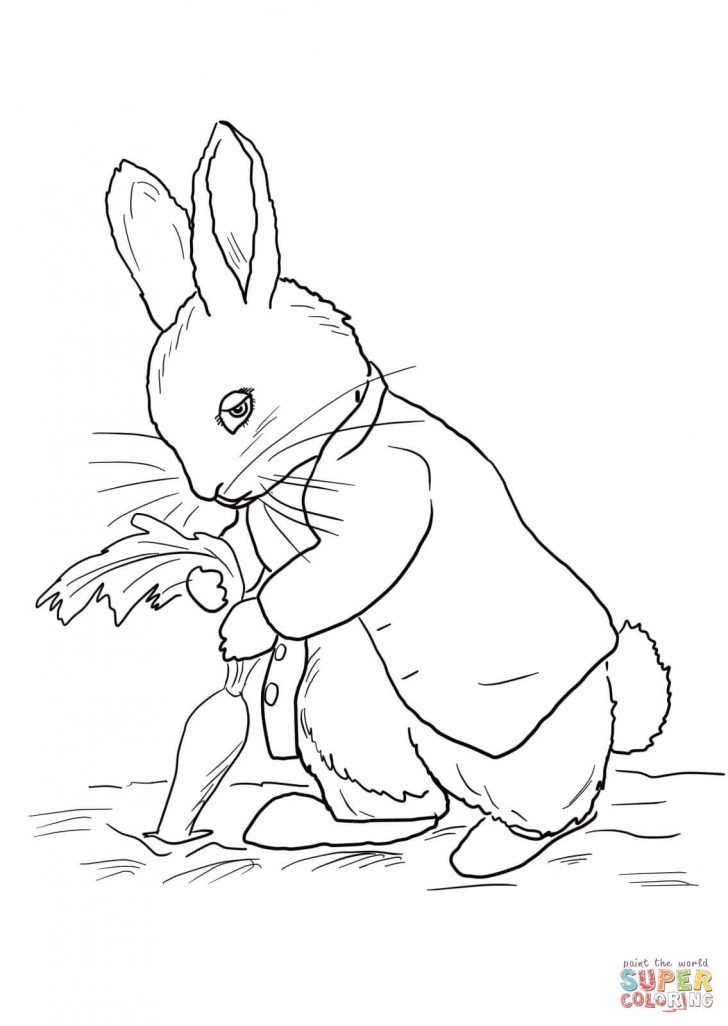 Free Printable Peter Rabbit Coloring Pages