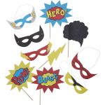 Photo Booth Props | Wedding And Party | Hobbycraft   Free Printable Superhero Photo Booth Props