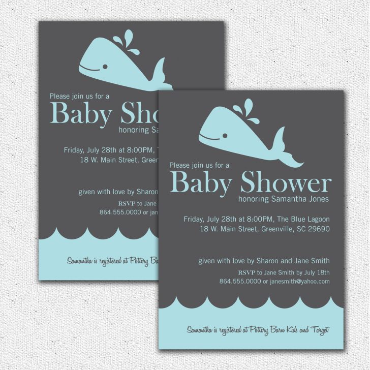 Free Printable Turtle Baby Shower Invitations