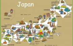 Pictorial Travel Map Of Japan – Free Printable Map Of Japan