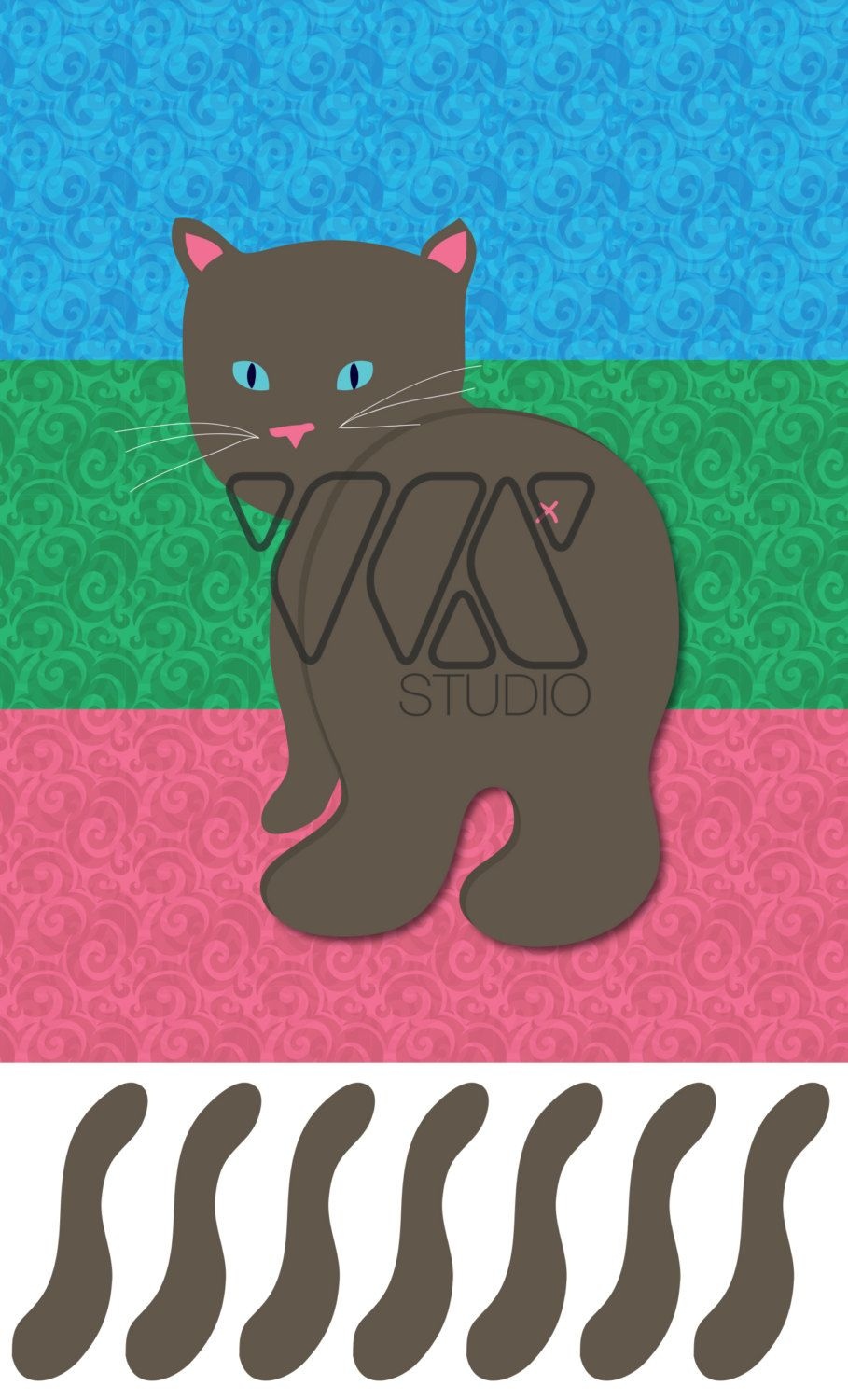 Free Printable Pin The Tail On The Cat Free Printable