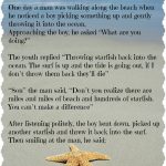 Pinclaire Neary-Wishart On Fav Quotes | Starfish Story, Free – Starfish Story Printable Free
