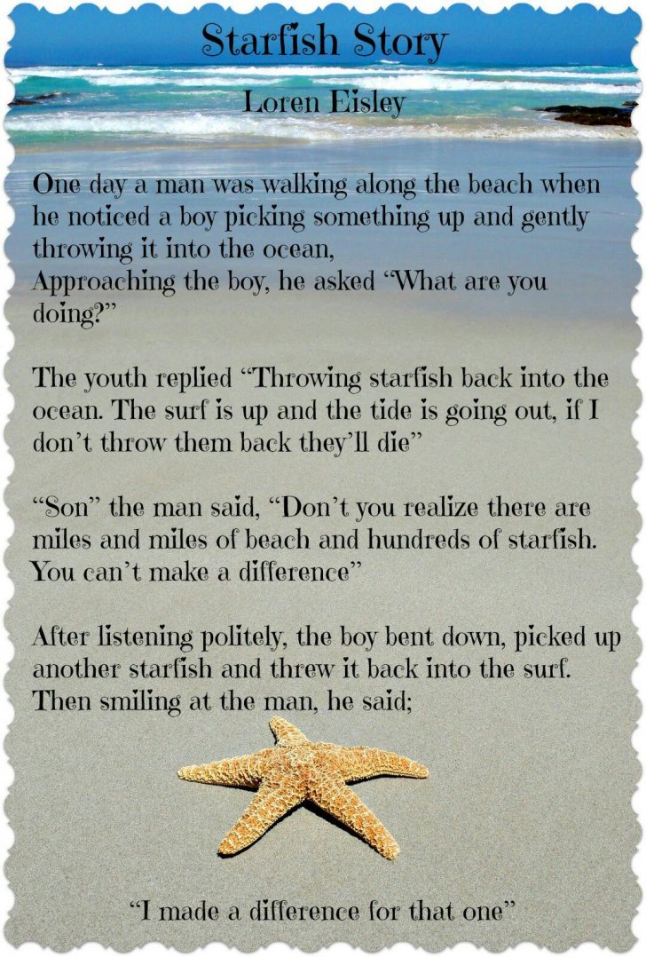 Starfish Story Printable Free