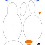 Pinguillermo Gutierrez On School Crafts | Templates Printable   Free Printable Penguin Template