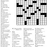 Pinjim Fraunberger On Crossword Puzzles | Printable Crossword   Free Printable Crossword Puzzle Maker With Answer Key