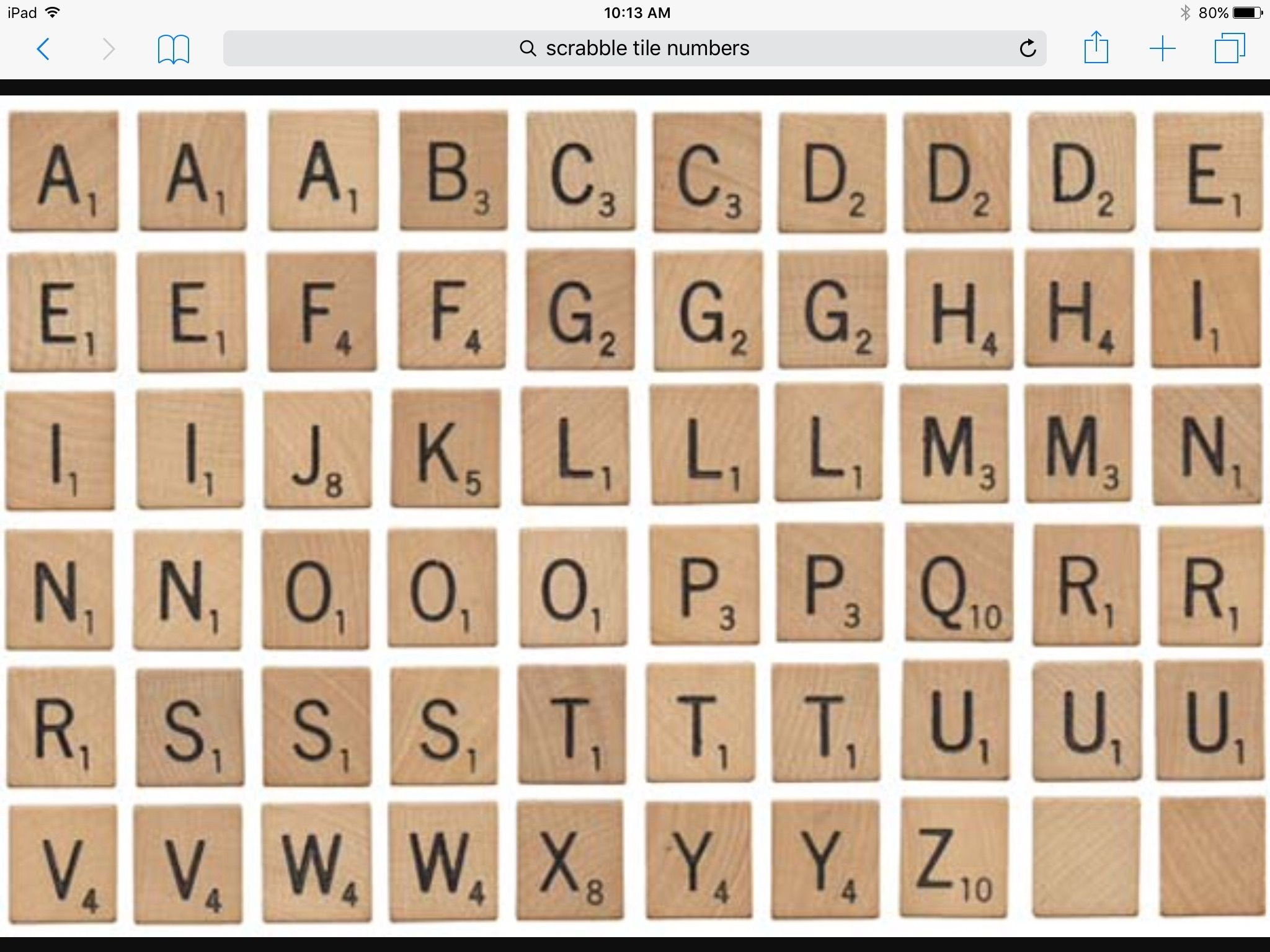 Scrabble Letter Tiles Set Download Free Vector Art Stock Graphics 