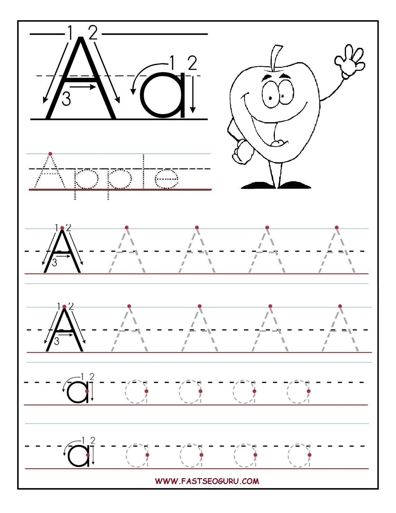 Pinusborne Books And More On Kiddo&amp;#039;s Home Learning | Letter - Free Printable Traceable Letters