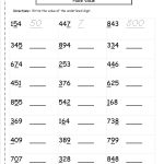 Place Value Worksheets Second Grade | Place Value Worksheet | Places   Free Printable Place Value Worksheets