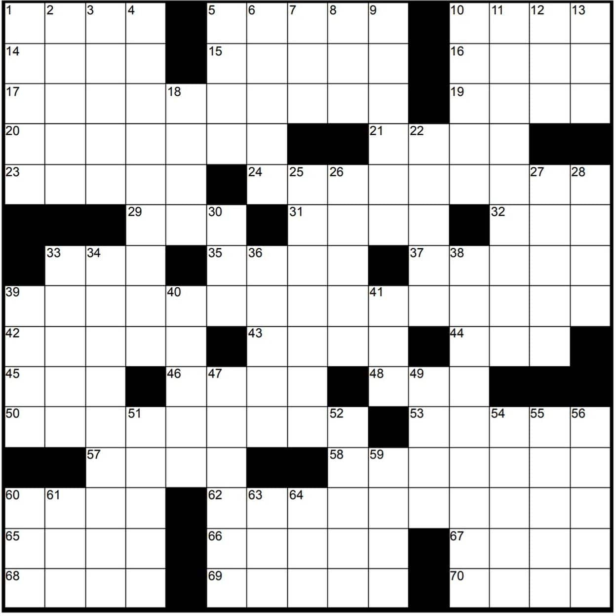 Play Free Crossword Puzzles From The Washington Post - The - Printable Newspaper Crossword Puzzles For Free