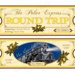 Polar Express Ticket Template Printable | Polar Express | Polar   Free Polar Express Printable Tickets