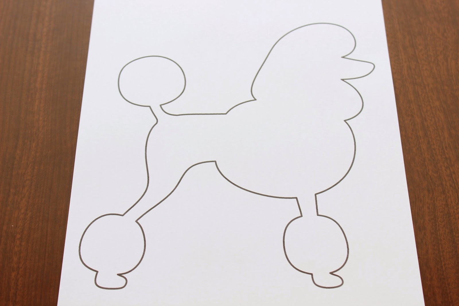 Free Printable Poodle Template Free Printable