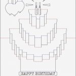 Pop Up Birthday Card Template | My Birthday | Pop Up Card Templates   Free Printable Birthday Pop Up Card Templates