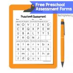 Preschool Assessment Forms   Teaching Mama   Free Printable Informal Math Assessments