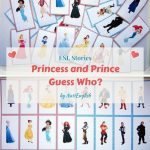 Princess And Prince Guess Who? Game Cards Free Printables | Esl   Free Printable Disney Stories
