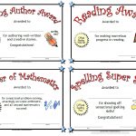 Printable Awards   Free Printable Award Certificates For Elementary Students