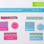 Printable Back To School Labels Round Up (+ Freebie!)   Anders Ruff   Free Printable Name Tags For Students