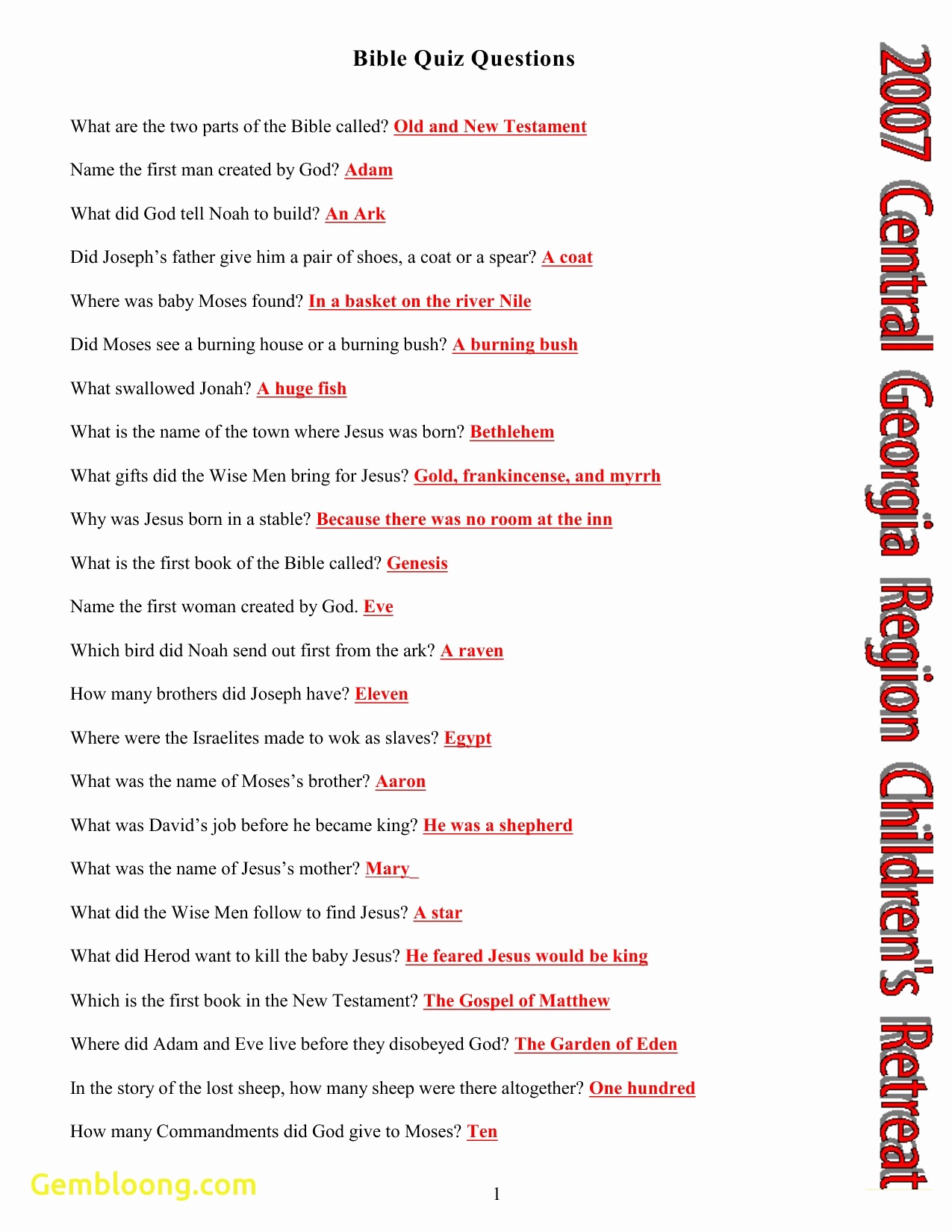 Printable Bible Trivia And Beautiful Printable Bible Trivia - Free Printable Bible Trivia For Adults