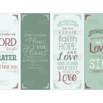 Printable Bookmarks With Bible Verses | Chart And Printable World   Free Printable Bookmarks With Bible Verses