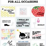 Printable Cards For All Occasions (Corina's Corner) | Art/prints   Free Printable Cards For All Occasions