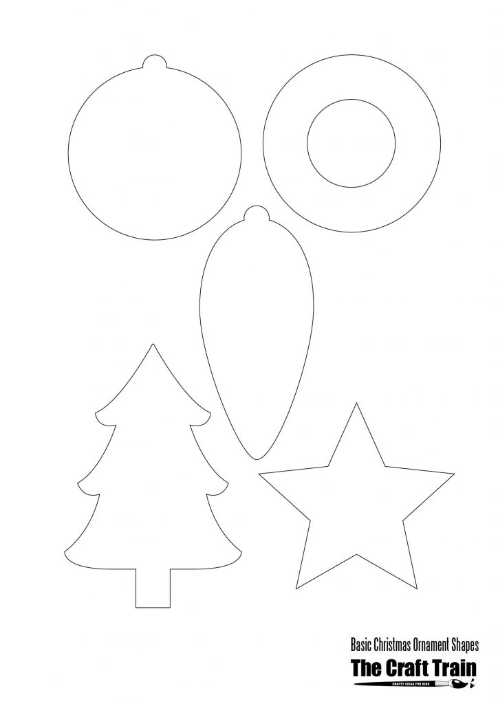 Printable Christmas Shapes | Christmas | Christmas Printables - Free ...