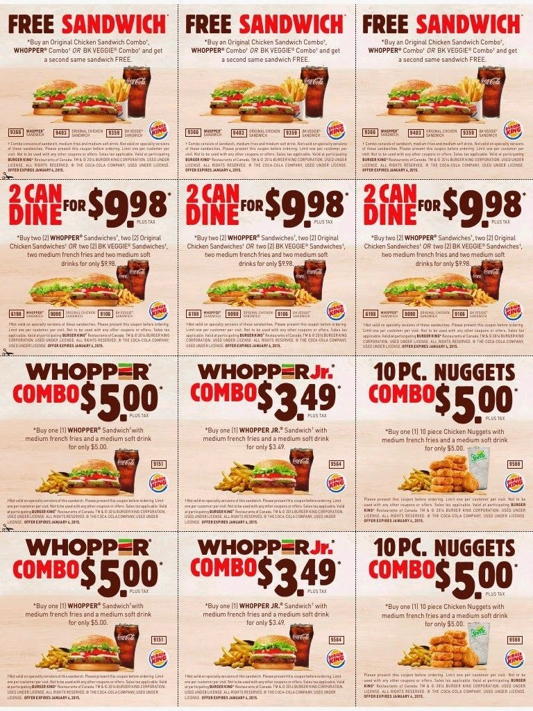 Printable Coupons: Burger King Coupons | Famo | Free Printable - Free Printable Coupons For Food