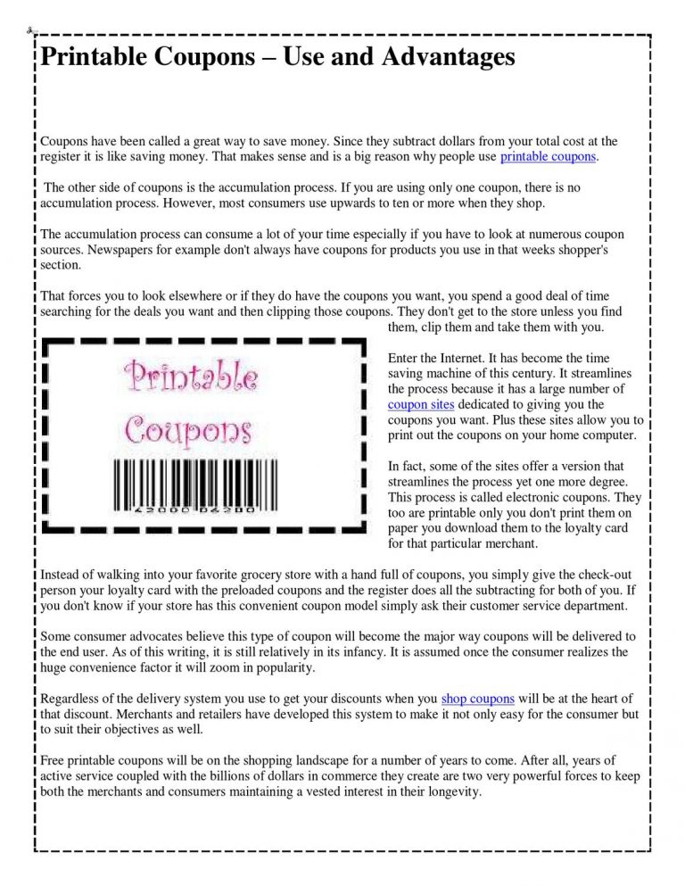 Printable Couponsricky Martin - Issuu - Free Printable Coupons Without ...