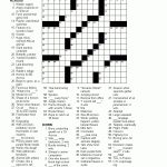 Printable Crossword Puzzles For Adults | English Vocabulary   Free Printable Sports Crossword Puzzles