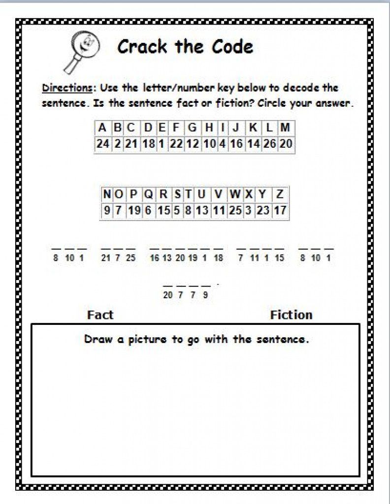 Printable Cryptogram Puzzles (77  Images In Collection) Page 1 Free