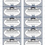 Printable Diaper Raffle Tickets Baby Shower Instant Download | Etsy   Free Printable Diaper Raffle Tickets Black And White