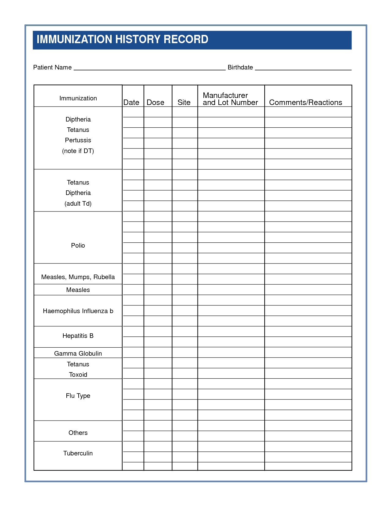 Printable Dog Vaccination Records | Shop Fresh - Free Printable Pet Health Record