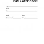 Printable Fax Cover Sheet Template Futuristic Vision Professional   Free Printable Cover Letter For Fax
