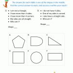 Printable Geometry Worksheets   Riddles   Free Printable Riddles With Answers