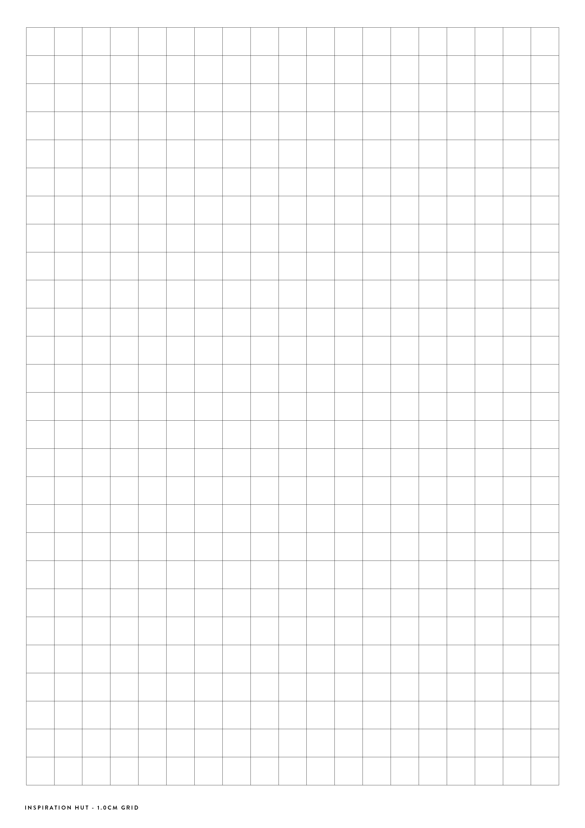 Printable Graph / Grid Paper Pdf Templates - Inspiration Hut - Free Printable Grid Paper