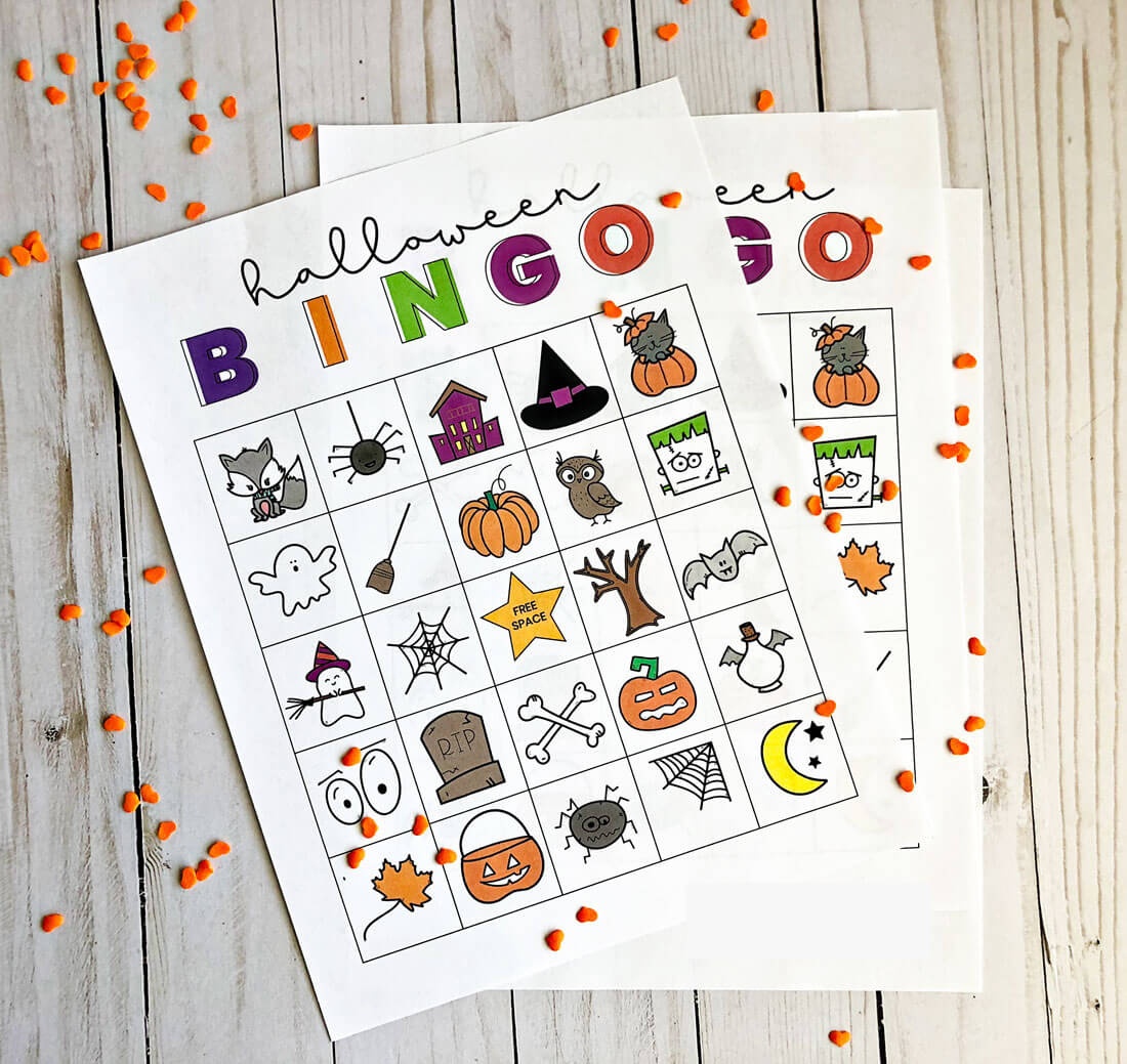 Printable Halloween Bingo - Free Printable Halloween Bingo