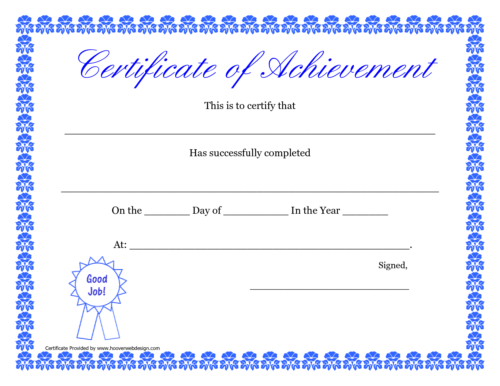 Printable Hard Work Certificates Kids | Printable Certificate Of - Free Printable Certificates Of Achievement