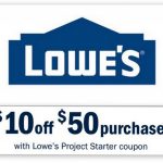 Printable Lowes Coupon 20% Off &10 Off Codes December 2016   Free Printable Lowes Coupons
