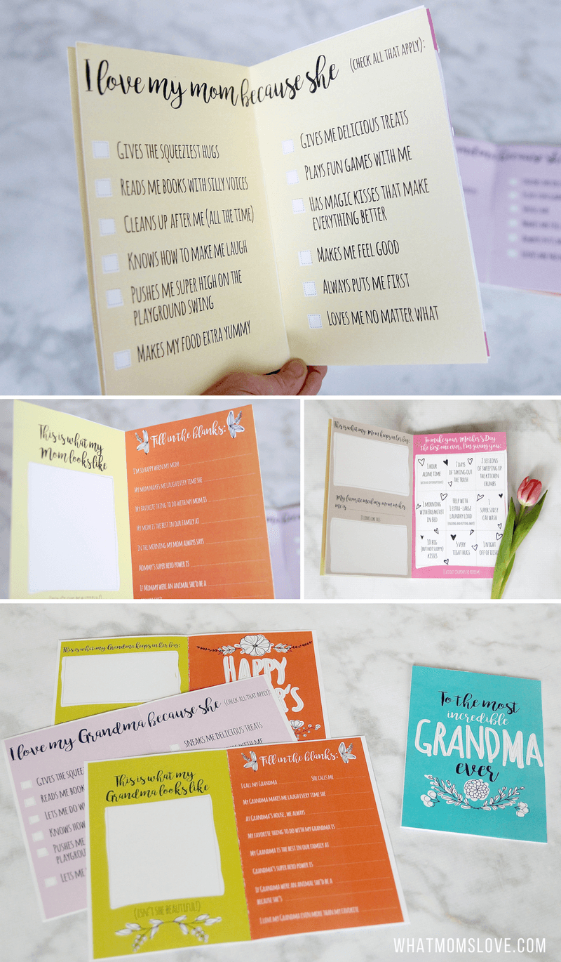 Printable Mother&amp;#039;s Day Booklet. Step Up Your Card Game With This - Free Printable Personalized Children&amp;amp;#039;s Books