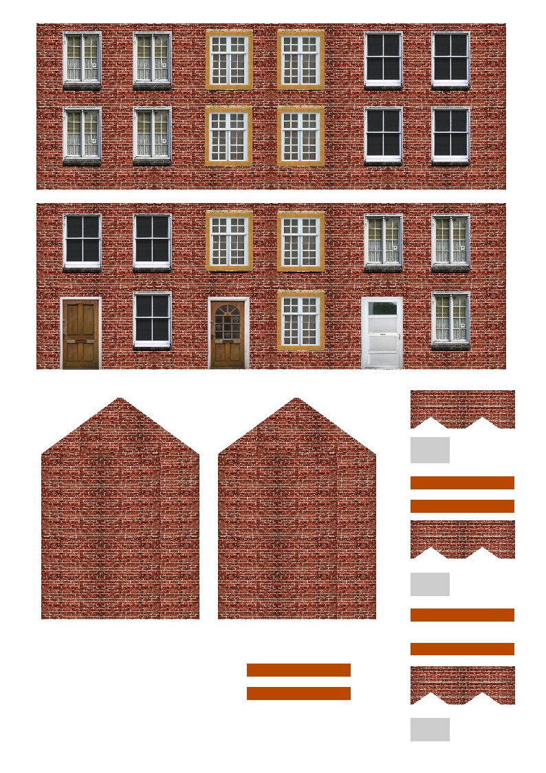 Printable N Gauge Buildings 8 Free Printable Ho Scale Buildings - Free Printable Model Railway Buildings