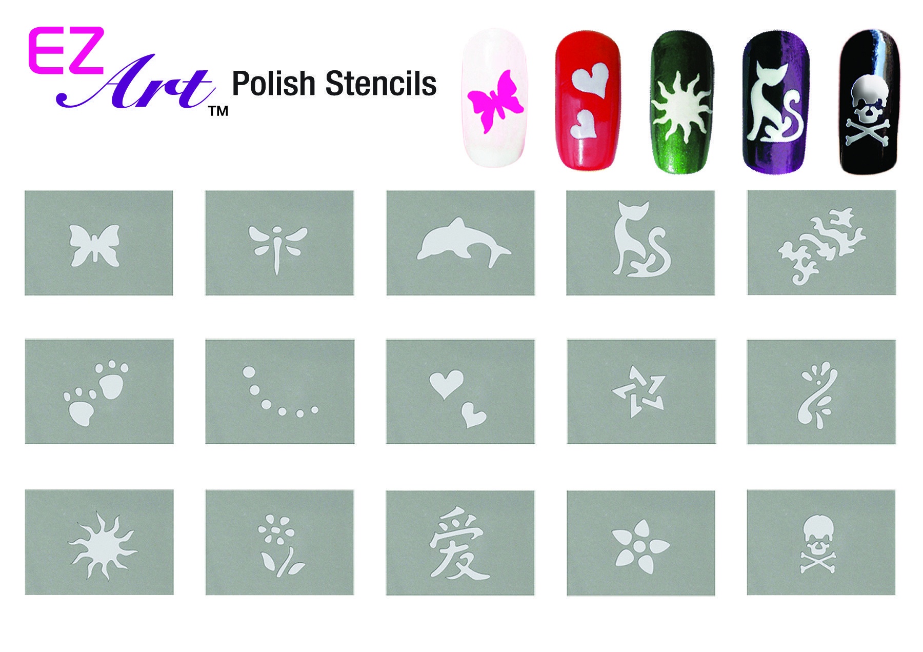 10. Nail Art Templates from Nail Art Society - wide 6