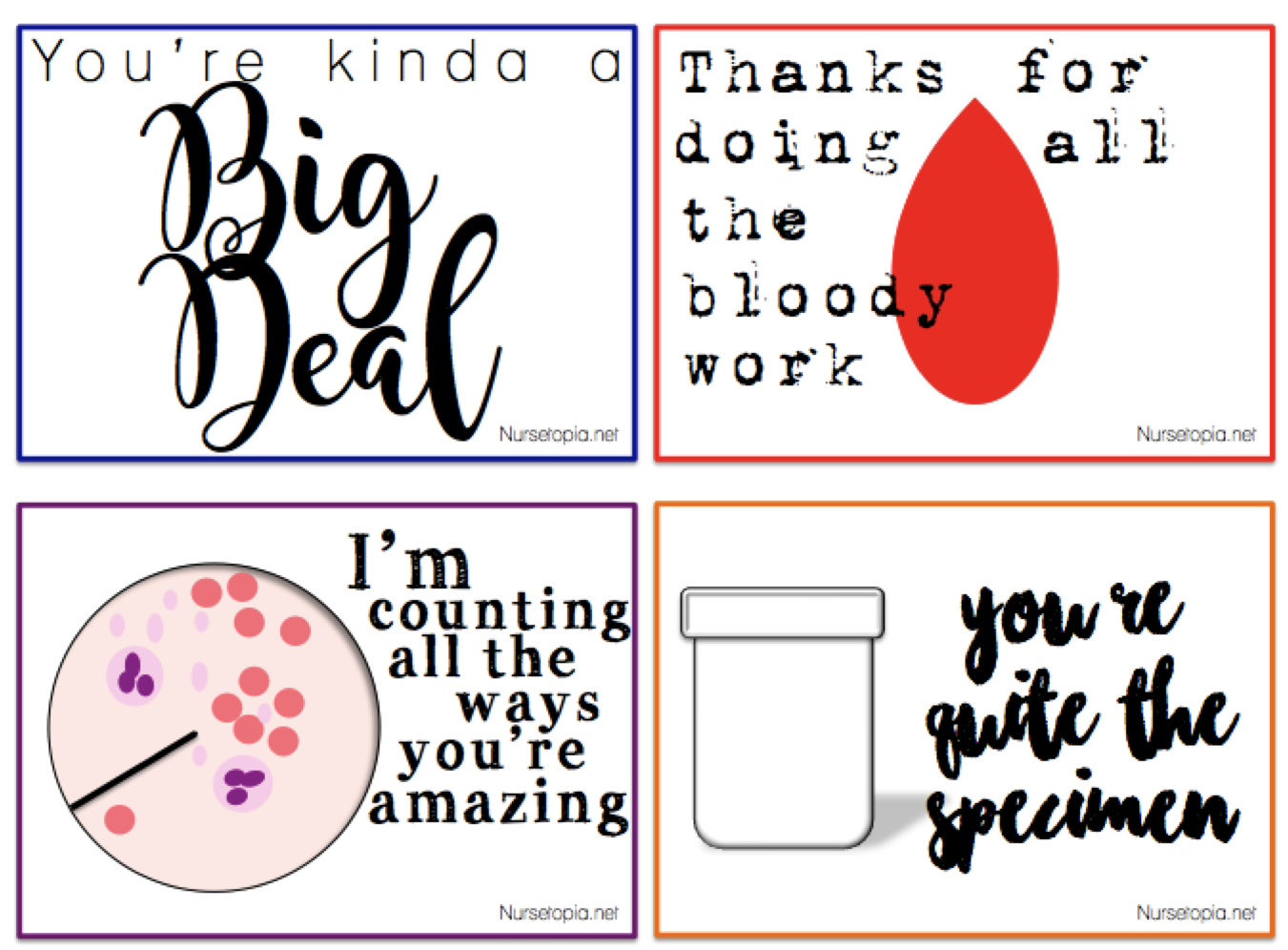 Printable – Nursetopia - Nurses Day Cards Free Printable