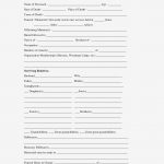 Printable Obituary Template | Fill In The Blank Obituary Template   Free Printable Obituary