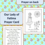 Printable Our Lady Of Fatima Prayer Cards | Catholic Printables   Free Printable Prayer Cards